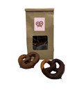 Chocolate Covered Hard Knots