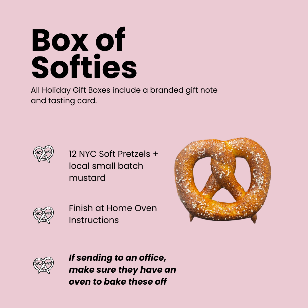 Holiday Gift Box--Soft Pretzels Only